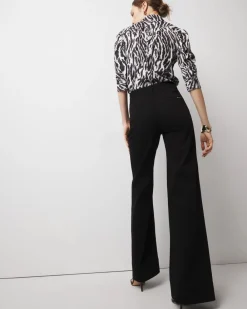 Extra High Rise Wide Leg Trouser Jeans*White House Black Market Clearance
