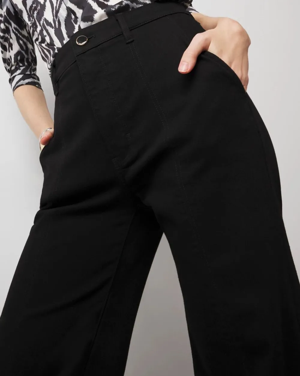 Extra High Rise Wide Leg Trouser Jeans*White House Black Market Clearance