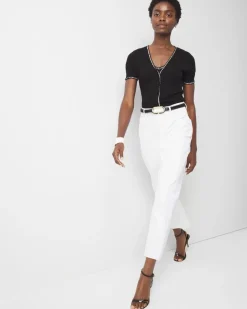 Extra High-Rise Barrel Jean*White House Black Market Hot