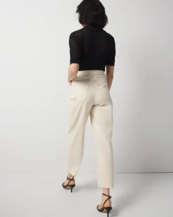 Extra High-Rise Barrel Jean*White House Black Market Best