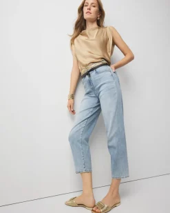 Extra High-Rise Barrel Jean*White House Black Market Outlet