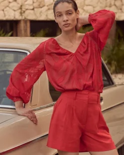 Extra High-Rise Belted Shorts*White House Black Market Fashion