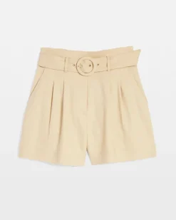 Extra High-Rise Belted Shorts*White House Black Market Sale