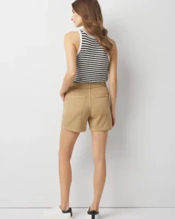 Extra High-Rise Belted Shorts*White House Black Market Clearance