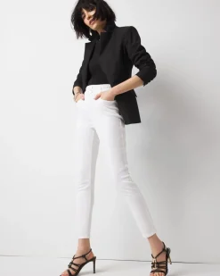 Extra High-Rise Braided Waist Skinny Jean*White House Black Market Outlet