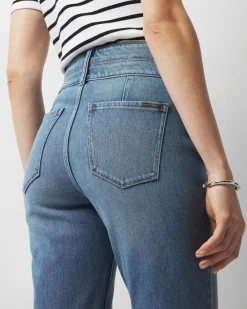 Extra High-Rise Double Waistband Slim Ankle Jeans*White House Black Market Discount