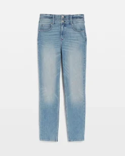 Extra High-Rise Double Waistband Slim Ankle Jeans*White House Black Market Discount