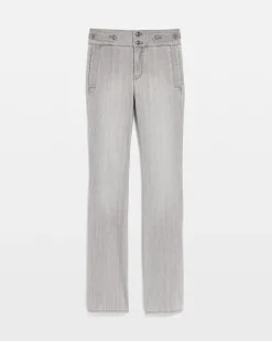 Extra High-Rise Novelty Button Bootcut Jeans*White House Black Market Best