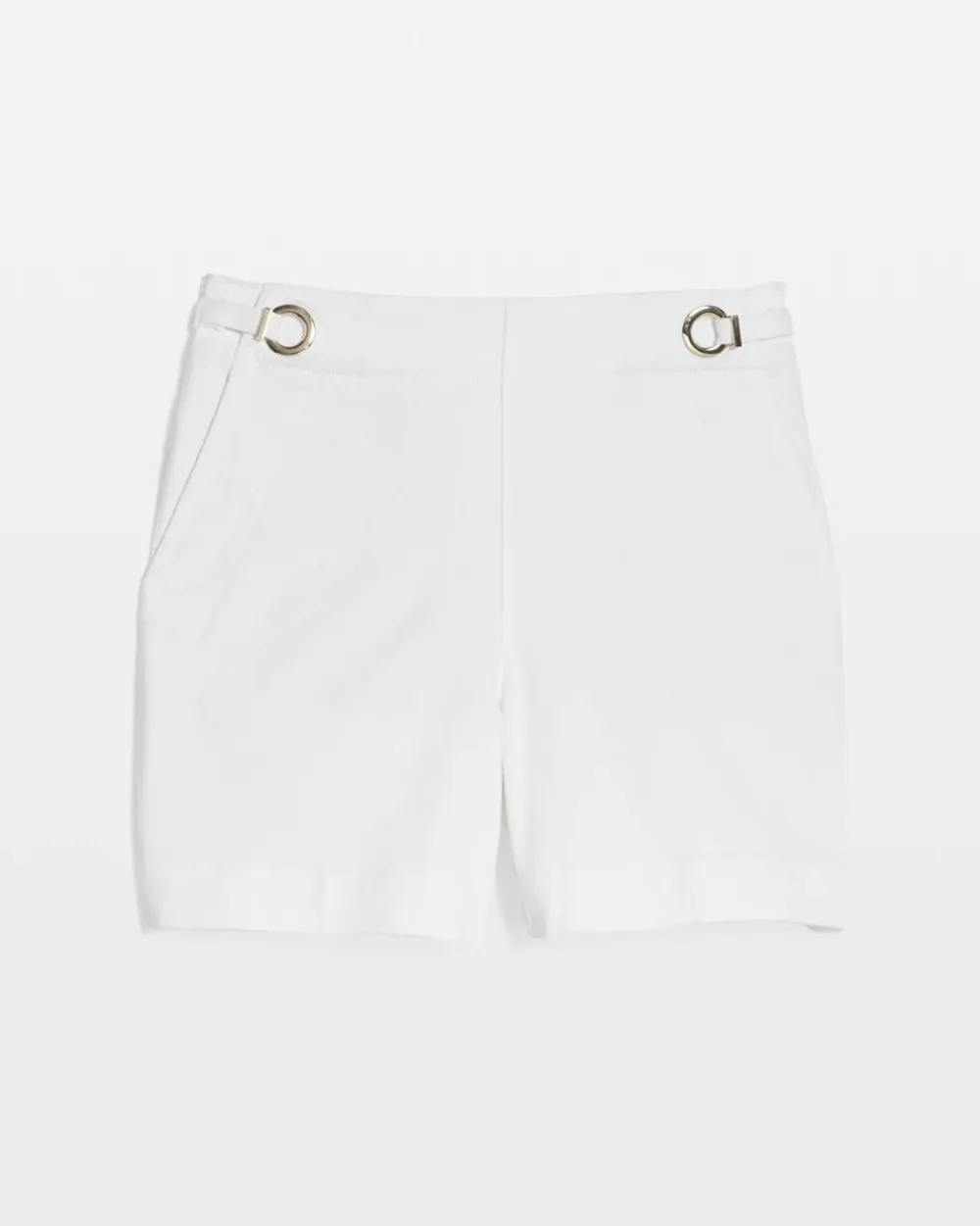 Extra High-Rise Novelty Waist Denim Short*White House Black Market Sale