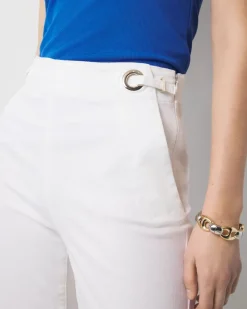 Extra High-Rise Novelty Waist Wide Leg Jean*White House Black Market Fashion