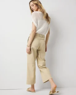 Extra High-Rise Pret Belted Wide Leg Cropped Pant*White House Black Market Discount