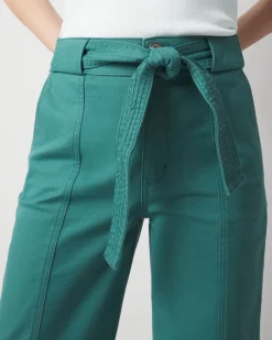 Extra High-Rise Pret Belted Wide Leg Cropped Pant*White House Black Market Sale
