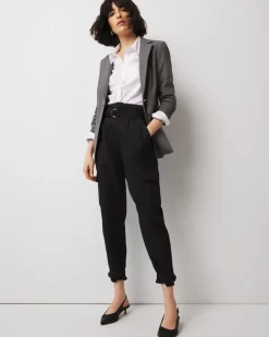 Extra High-Rise Pret Cargo Tapered Ankle Pant*White House Black Market Outlet