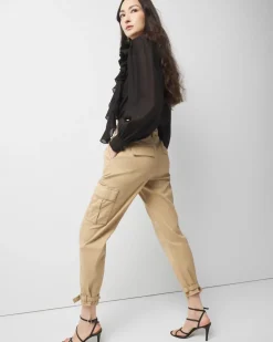 Extra High-Rise Pret Cargo Tapered Ankle Pant*White House Black Market Outlet