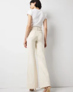 Extra High-Rise Wide Leg Trouser Jean*White House Black Market Fashion