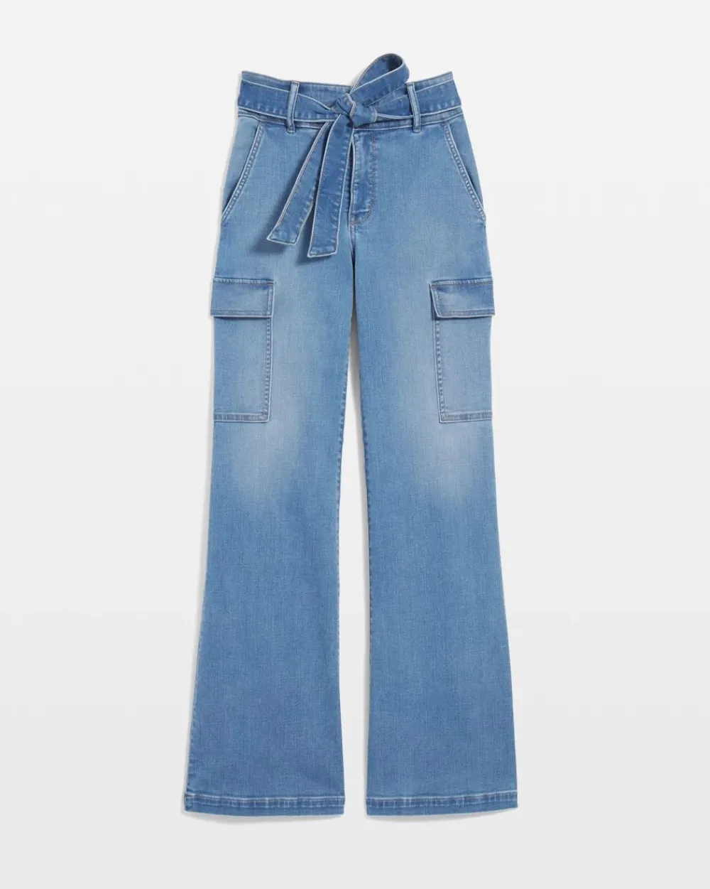 Extra High-Rise Wide-Leg Cargo Jeans*White House Black Market Hot