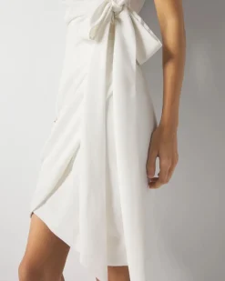Faux Wrap Mini Dress*White House Black Market Outlet
