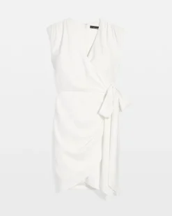 Faux Wrap Mini Dress*White House Black Market Outlet