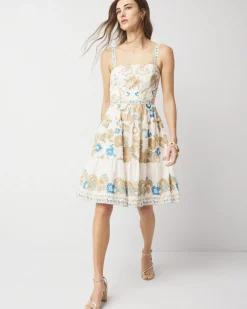 Fit + Flare Mini Sundress*White House Black Market New