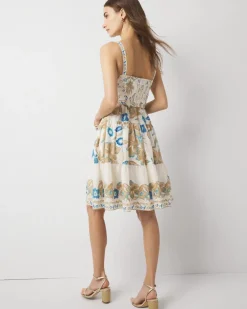 Fit + Flare Mini Sundress*White House Black Market New