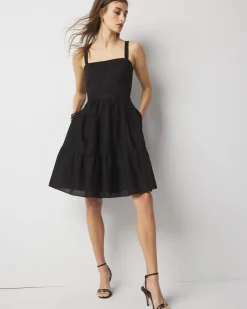 Fit + Flare Mini Sundress*White House Black Market New
