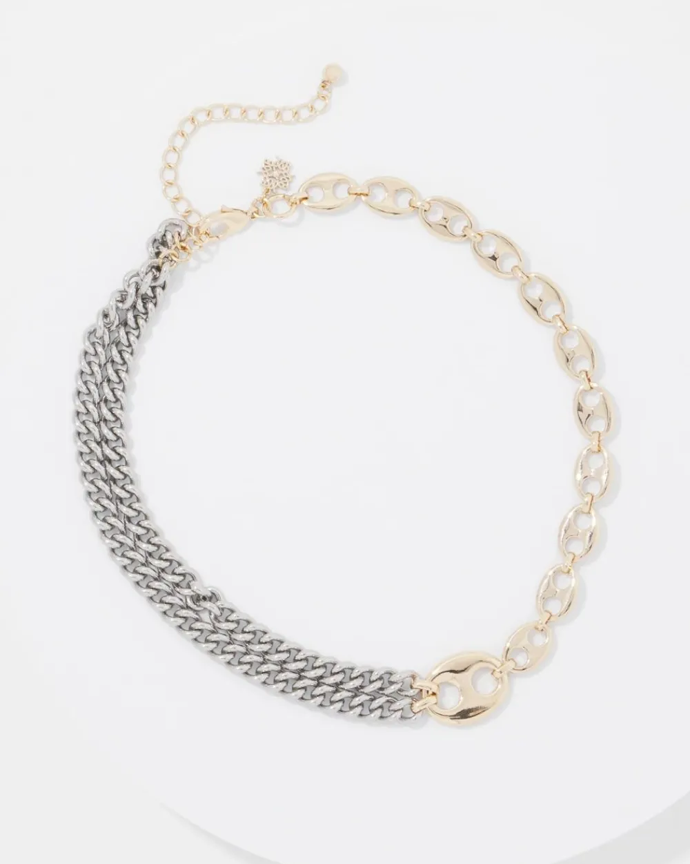 Gold + Silver Mariner Links Necklace*White House Black Market Discount