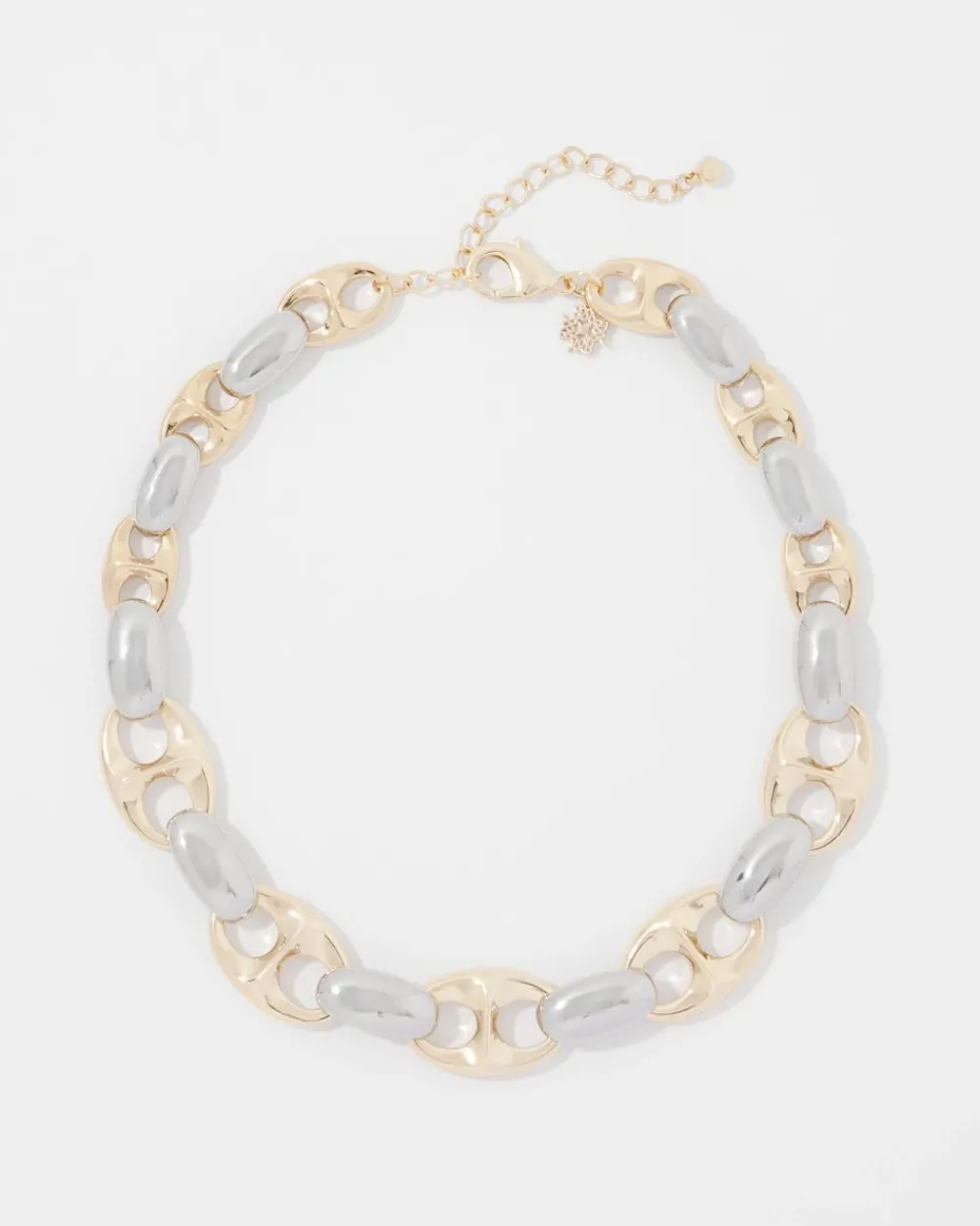 Gold + Silver Mariner Links Necklace*White House Black Market Discount