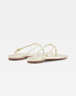 Gold Metallic Heel Sandal*White House Black Market Sale