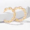 Gold Pavé Hoop Earrings*White House Black Market Best