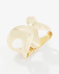 Gold Sculptural Cuff*White House Black Market New