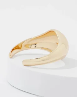 Gold Sculptural Cuff*White House Black Market Online