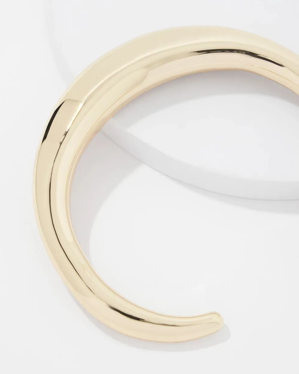 Gold Sculptural Hinged Collar*White House Black Market Clearance