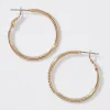 Gold Small Pave Hoop Earring*White House Black Market Online