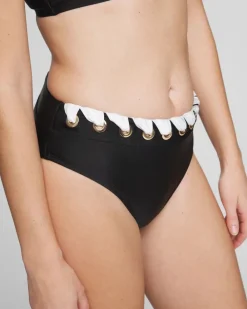Grommet Lace-Up Bottom*White House Black Market New