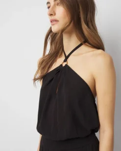 Halter Jumpsuit Cover-Up*White House Black Market Sale