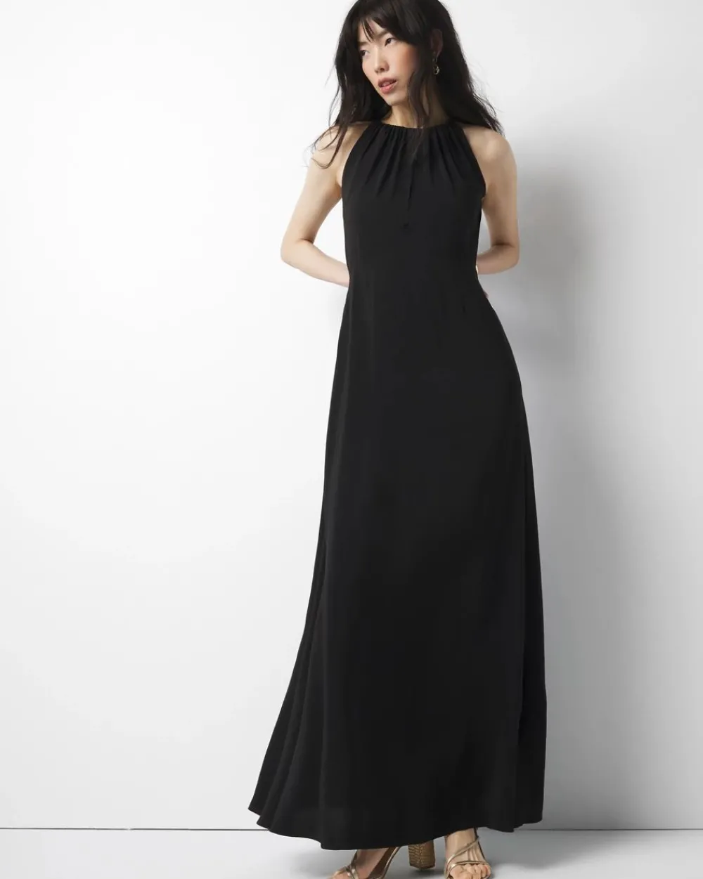 Halter Maxi Dress*White House Black Market Outlet