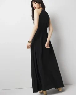 Halter Maxi Dress*White House Black Market Outlet