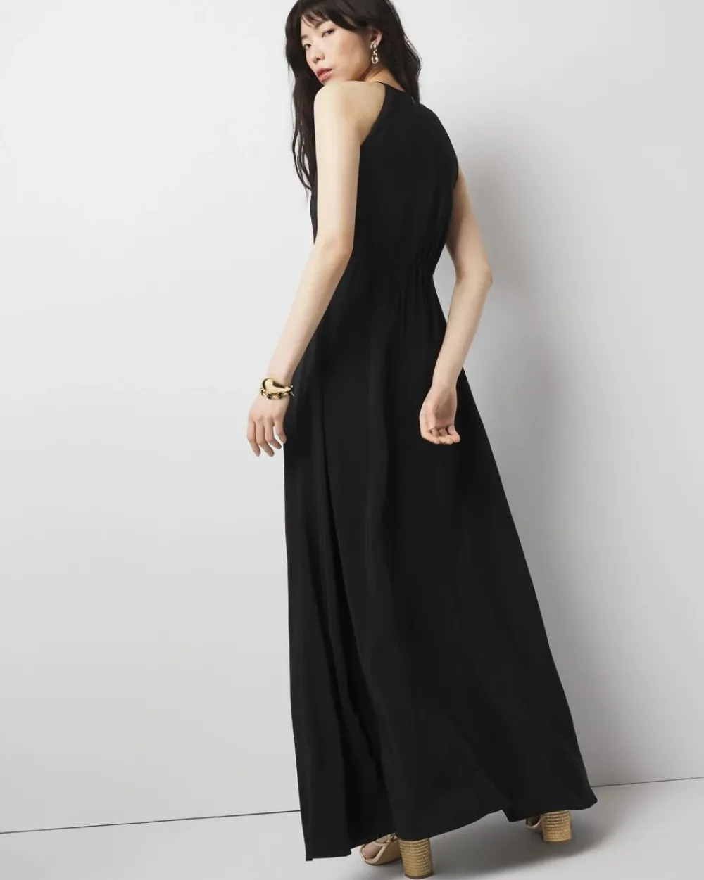 Halter Maxi Dress*White House Black Market Outlet