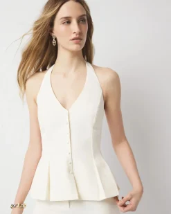 Halter Neck Bustier Top*White House Black Market Fashion