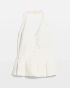 Halter Neck Bustier Top*White House Black Market Fashion