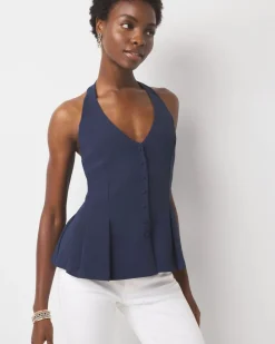 Halter Neck Bustier Top*White House Black Market Clearance