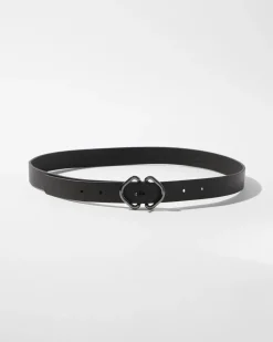 Hematite Buckle Belt*White House Black Market Outlet