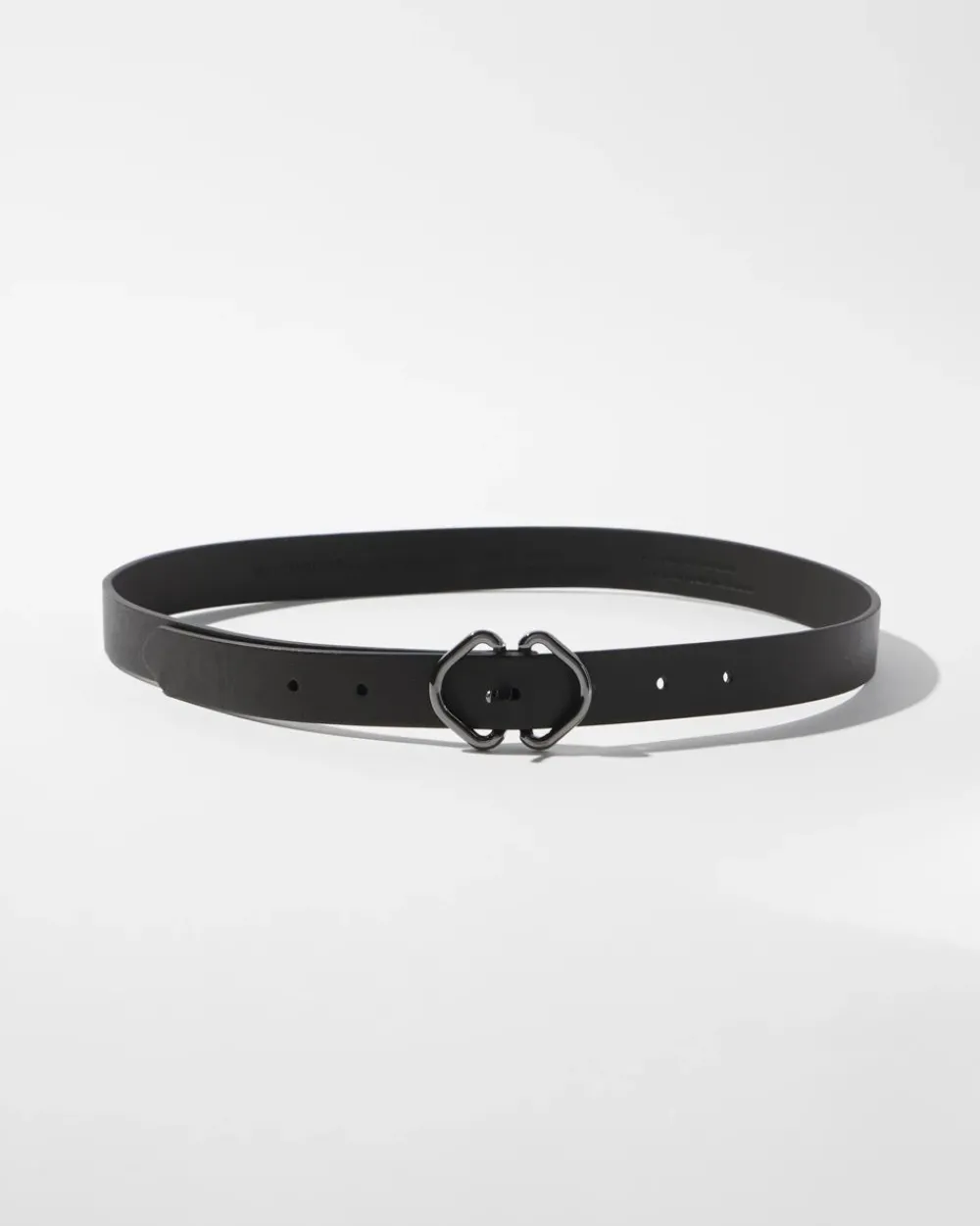 Hematite Buckle Belt*White House Black Market Outlet