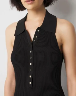 Henley Sweater Dress*White House Black Market Hot