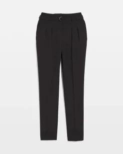 High-Rise Belted Tapered Ankle Pant*White House Black Market Best