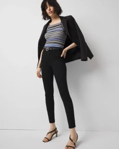 High-Rise Black Skinny Jeans*White House Black Market Discount