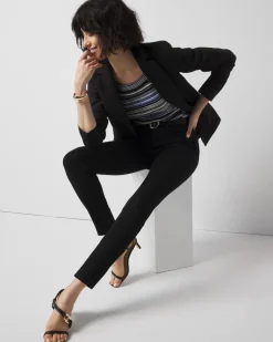 High-Rise Black Skinny Jeans*White House Black Market Discount