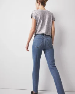 High-Rise Full Straight Jeans*White House Black Market Outlet