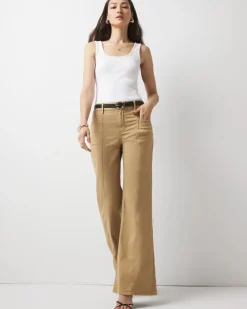 High-Rise Pret Double Pocket Wide-Leg Pant*White House Black Market Clearance
