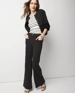 High-Rise Pret Double Pocket Wide-Leg Pant*White House Black Market Best